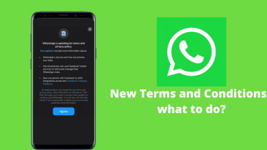 whatsapp terms and Conditions