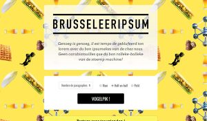 Brusseleer Ipsum