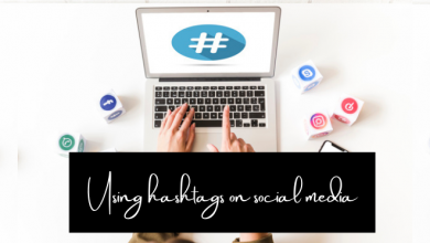 using hashtags on social media