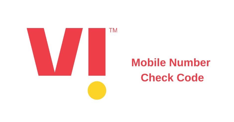 vi mobile number check code