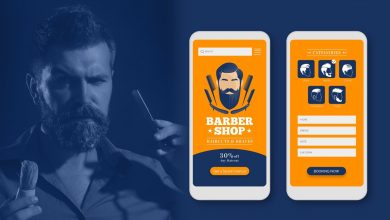 Barber shop website